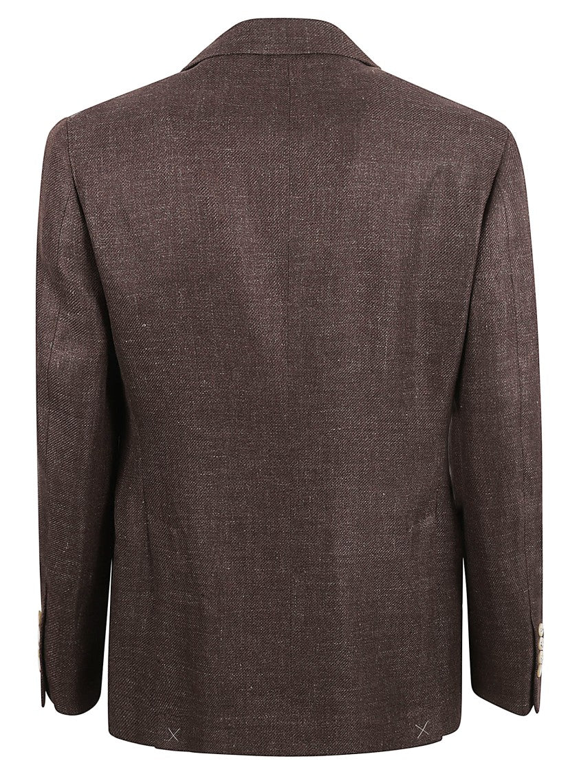 Brunello Cucinelli Classic Tailored Dark Brown Jacket