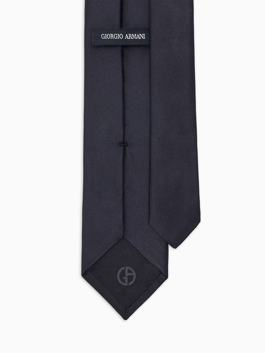 Giorgio Armani Black Tie Classic Pointed Tip