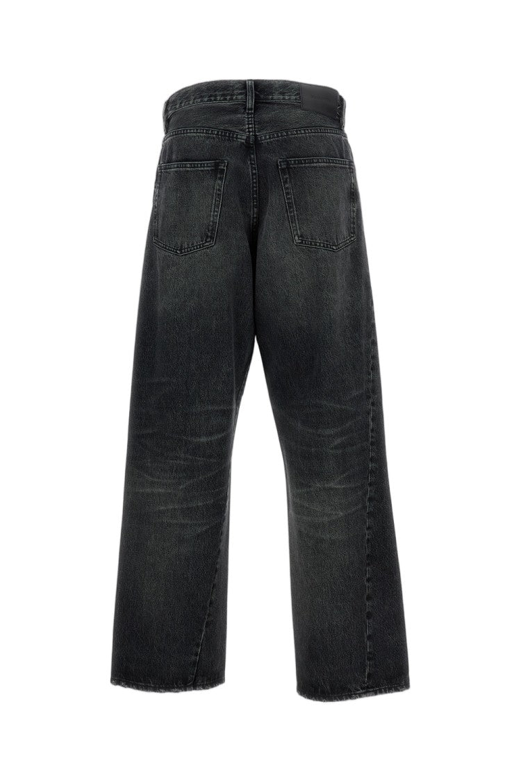 Sunflower Black Wide Twist Organic Jeans
