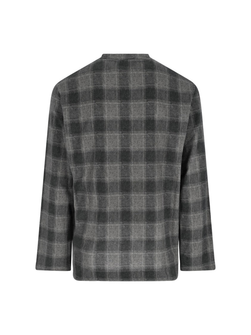 Our Legacy Oakland Check T-Shirt – Grey