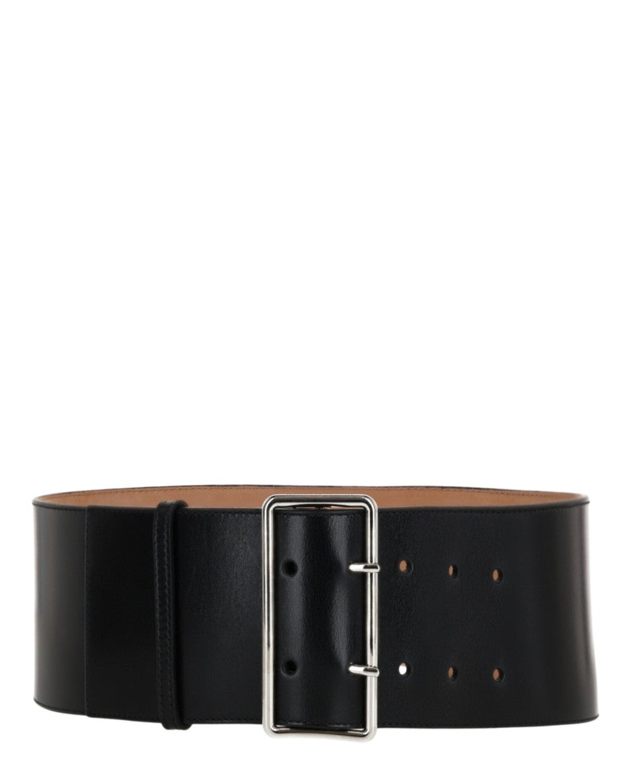 Alexander Mcqueen Wide Bridle Military Belt