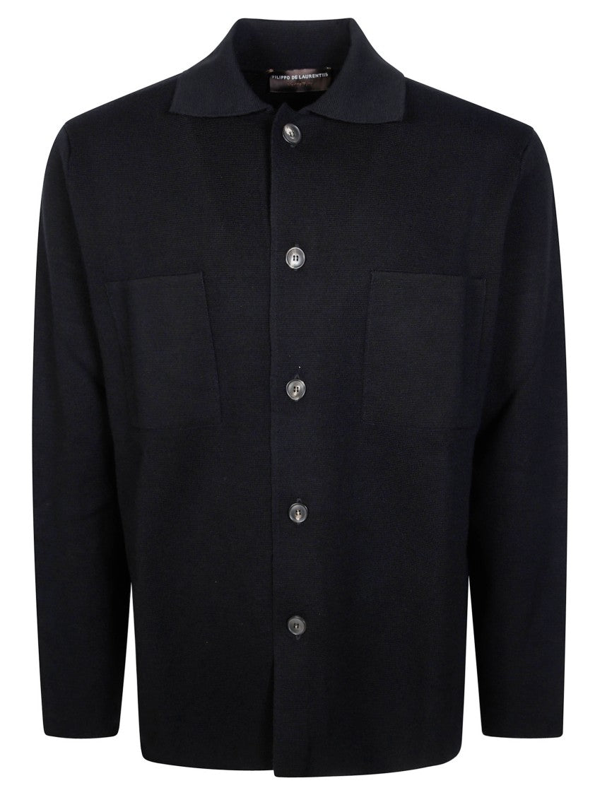 Filippo De Laurentiis Refined Button-Up Shirt Jacket