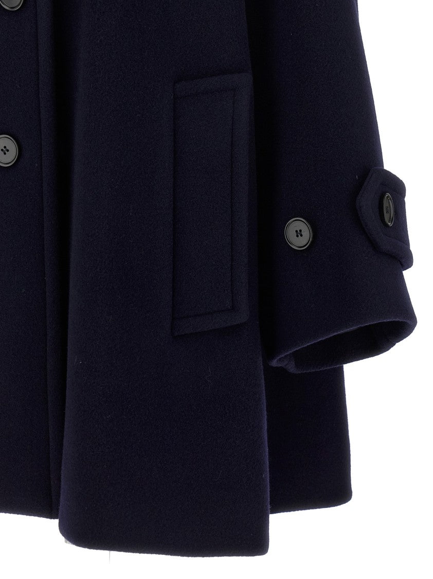 Chloé Double Breasted Wool Coat