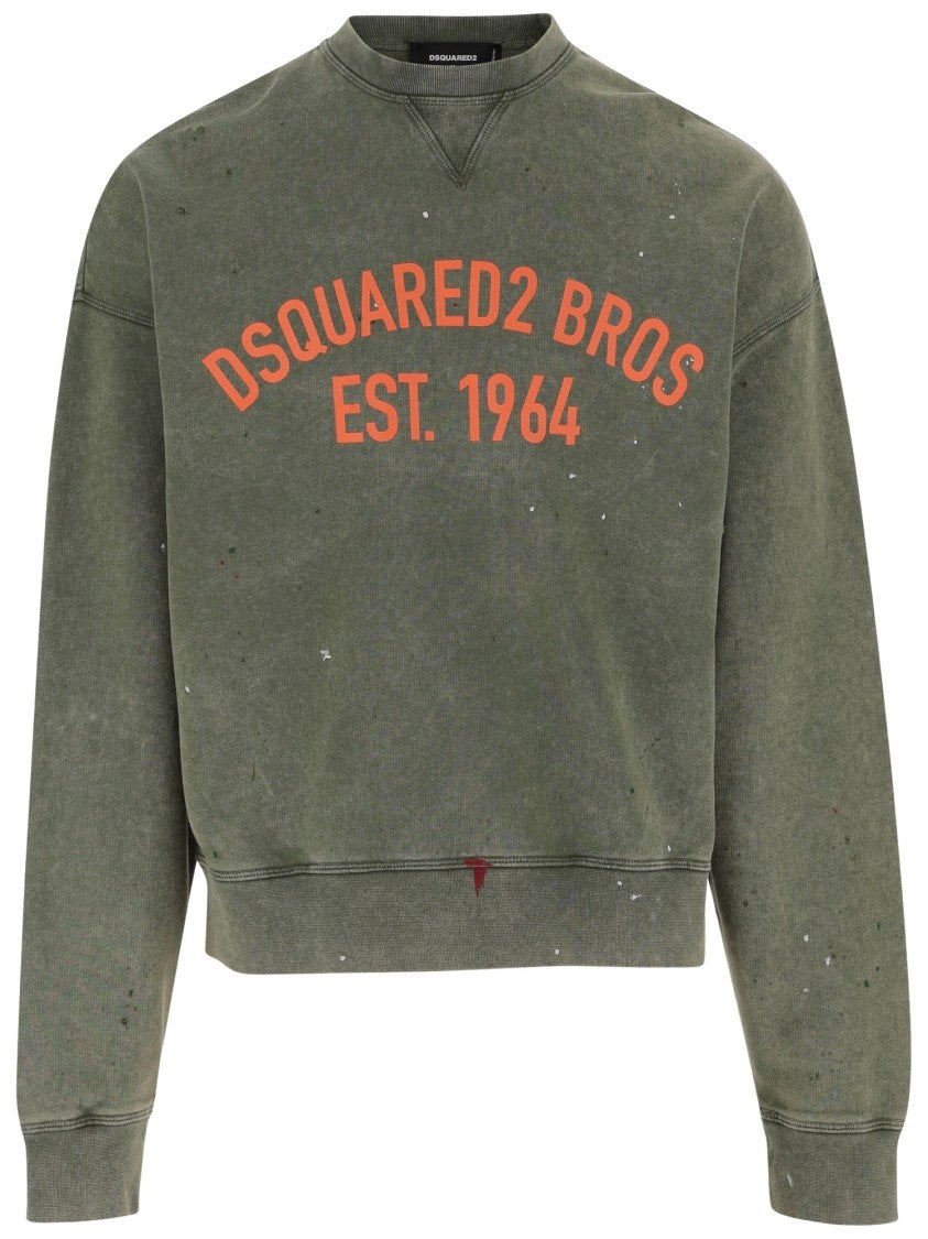 Dsquared2 Cotton Sweatshirt With Logo