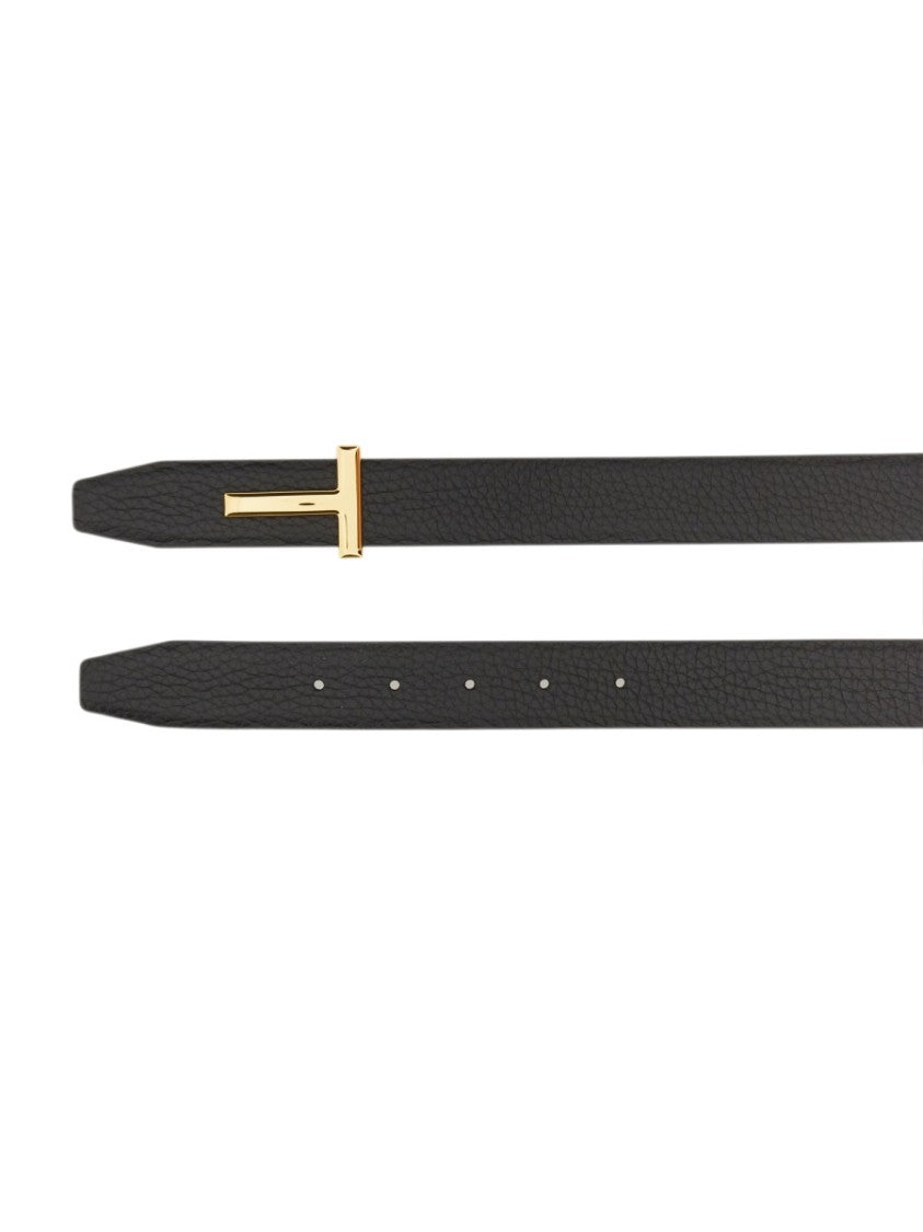 Tom Ford Reversible T Line Belt