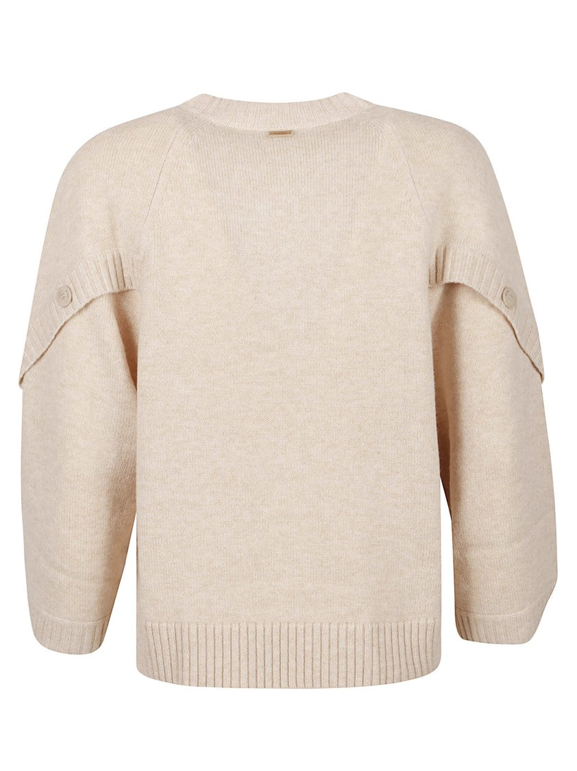 Max Mara Ampex Boxy Wool-Blend Knit Sweater