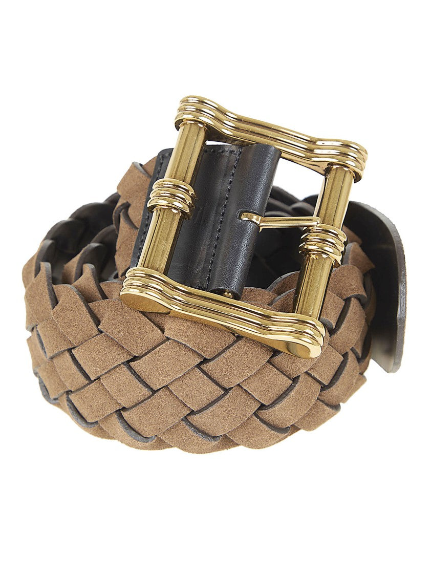 Etro Reversible Leather-Suede Belt