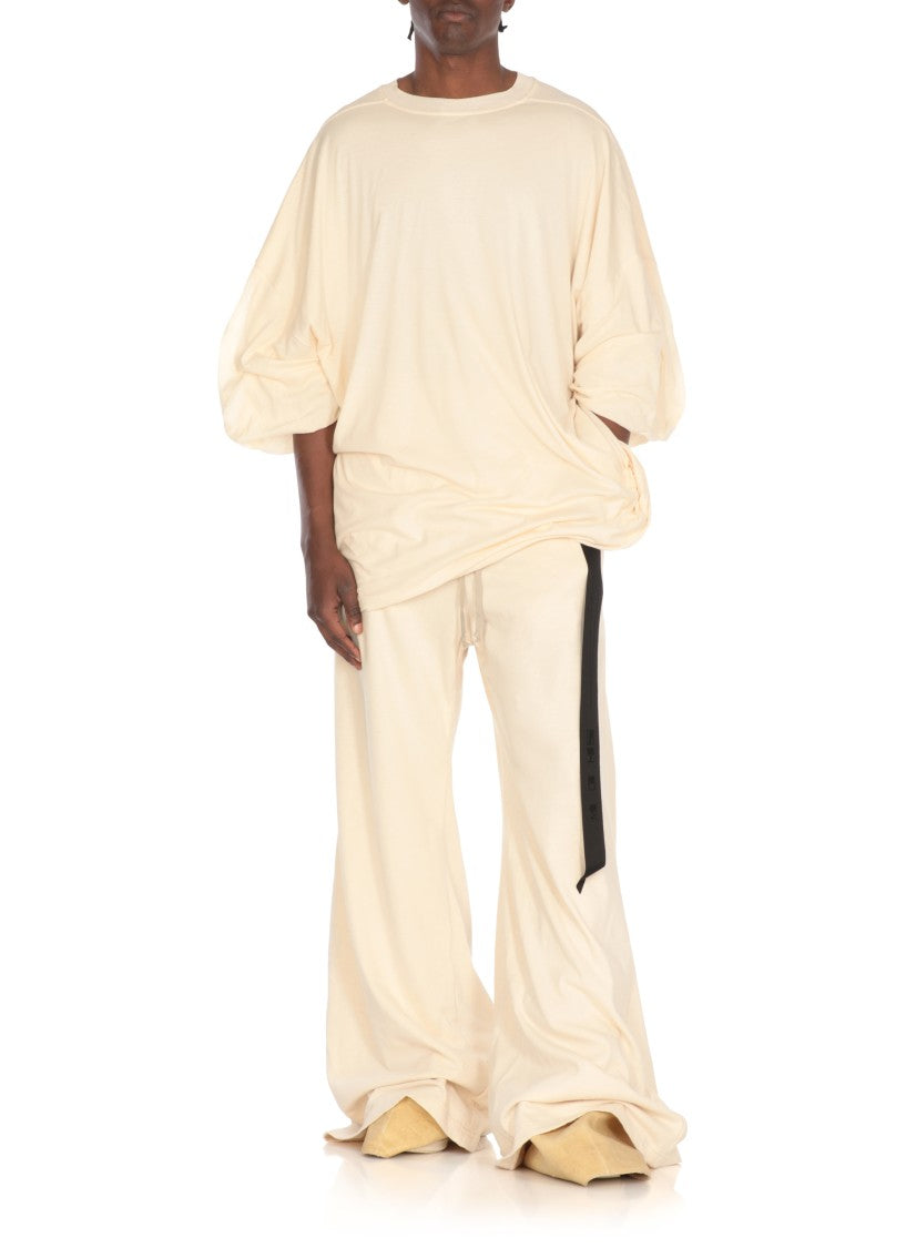 Drkshdw By Rick Owens Ivory Cotton Pants