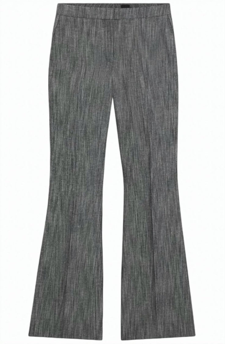 Boss Talifia Flared Leg Pleated Trousers