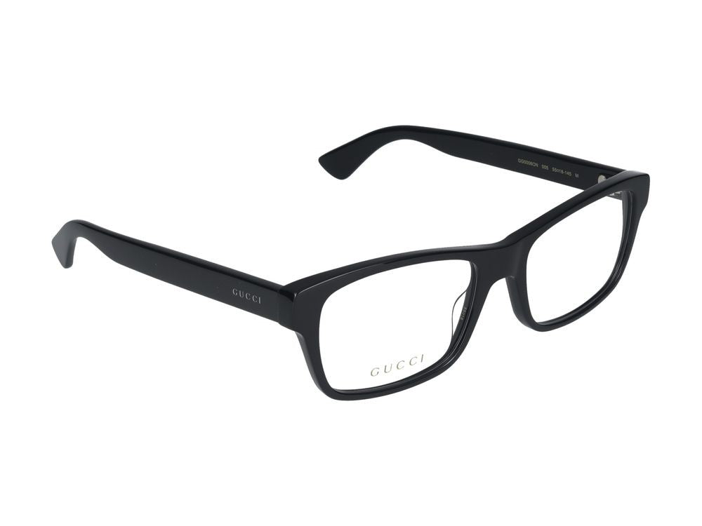 Gucci Eyeglasses Gg0006on 005 Black Black Transpare 55/18/145