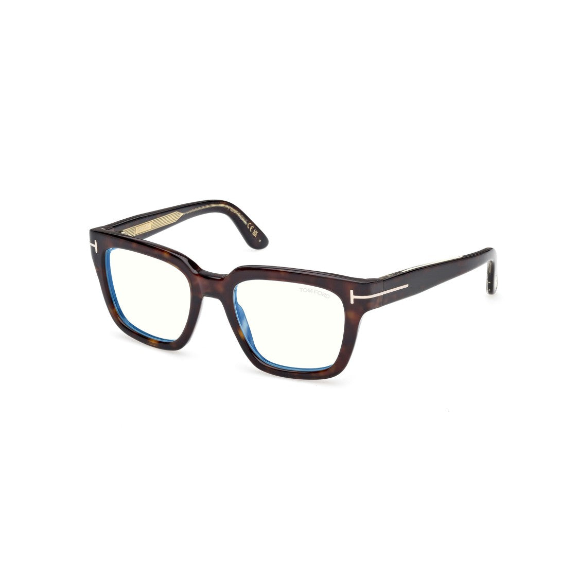 Tom Ford Ft6027-B Bold Tortoiseshell Square Frame Sunglasses