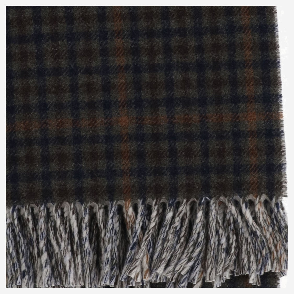 Autry Fringed Wool Blanket