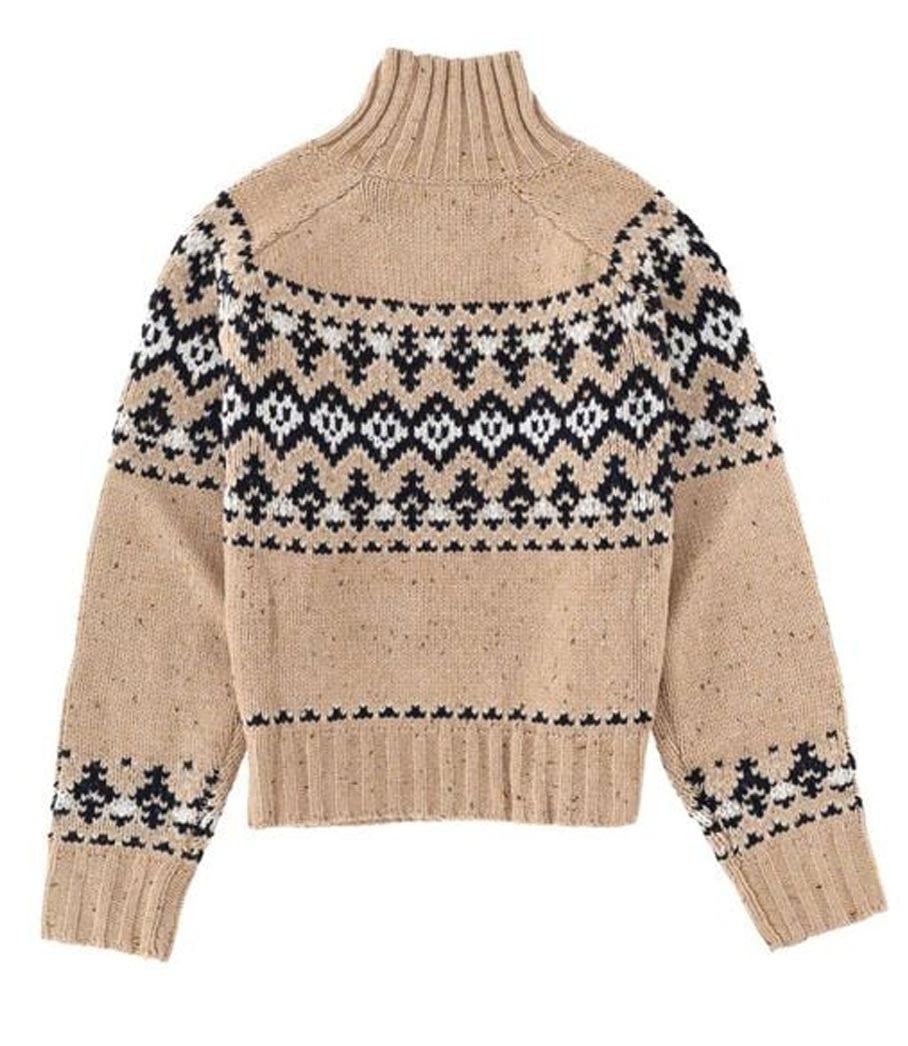 Mc2 Saint Barth Myra Donegal Multicolor Knit Sweater