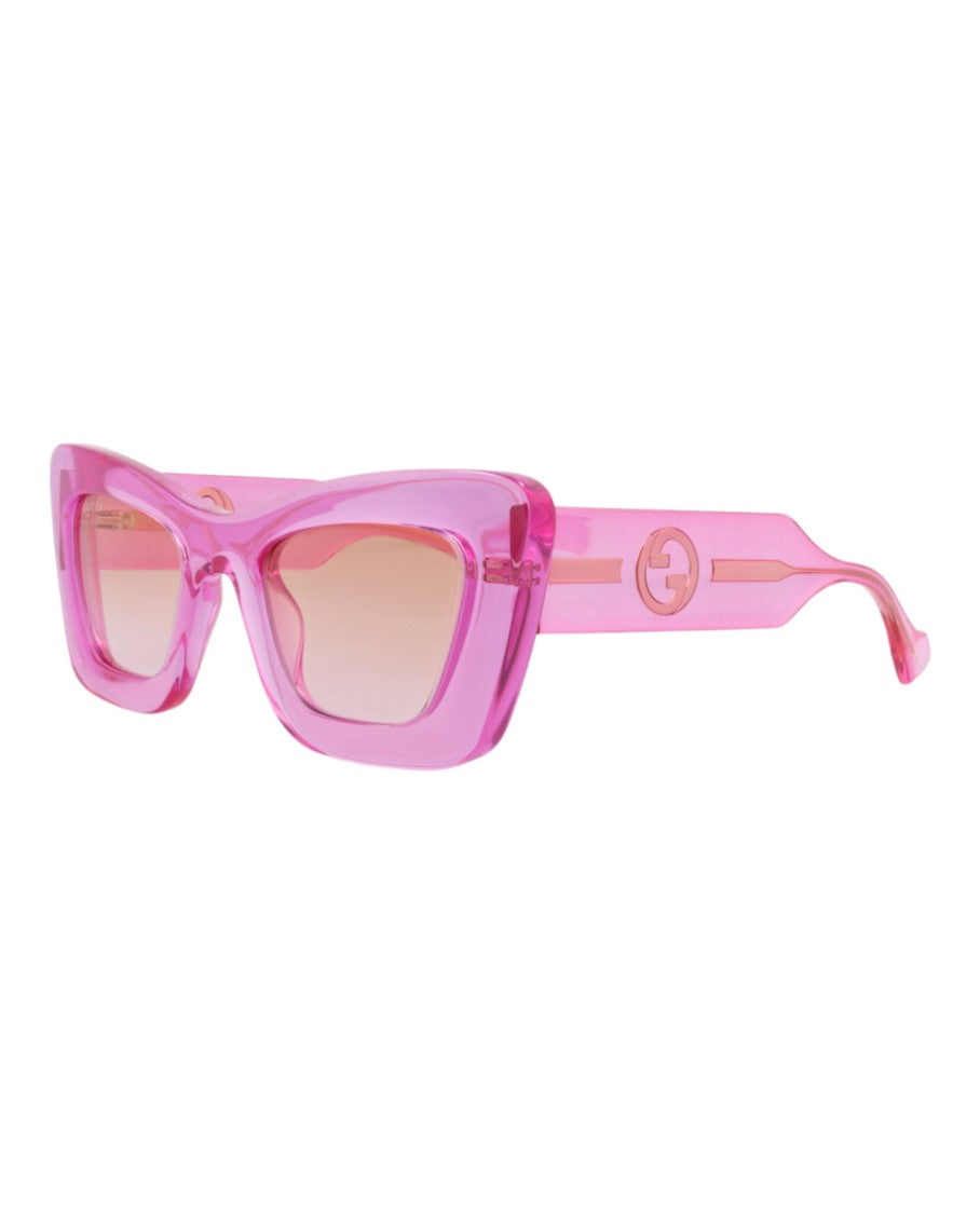 Gucci Cat Eye-Frame Injection Sunglasses