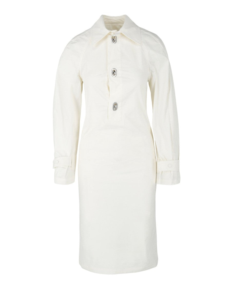 Bottega Veneta Collared Shirt Dress