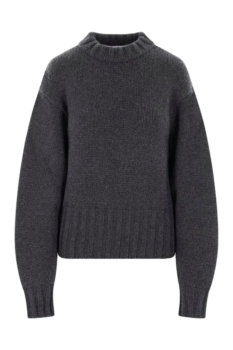 Alexander Mcqueen Knit Sweater With Cropped Silhouette