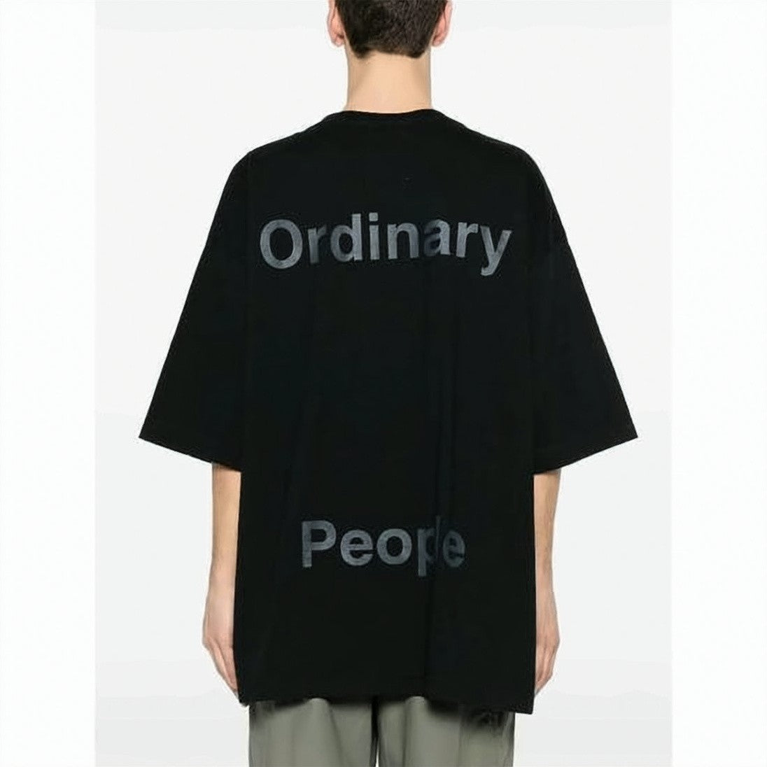 Maison Mihara Yasuhiro Oversized Short-Sleeve T-Shirt With Cartoon Graphic