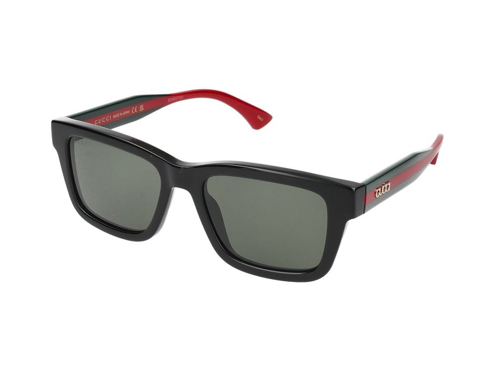 Gucci Sunglasses Gg1869s 001 Black Green Grey 53/18/145
