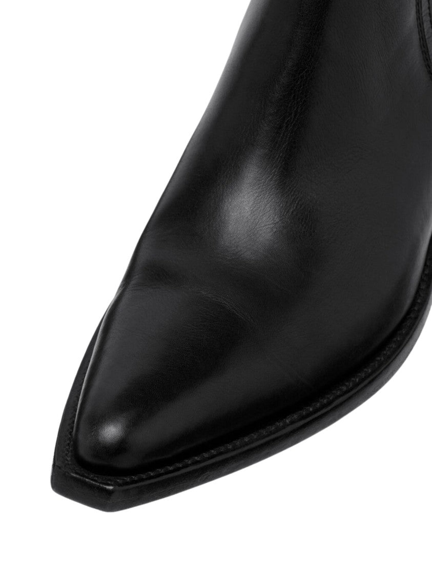 Maison Margiela Heel-Less Black Western Chelsea Boots