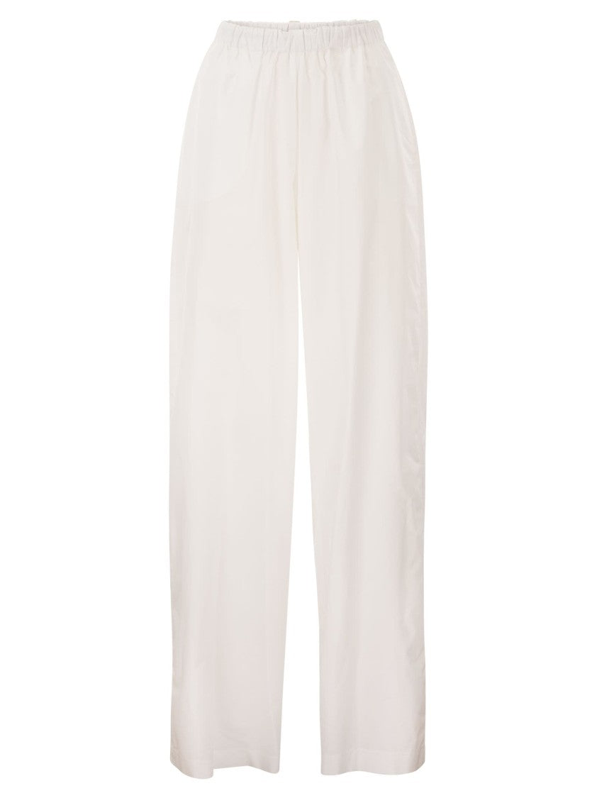Fabiana Filippi Cotton Poplin Top With Eco-Brass Details