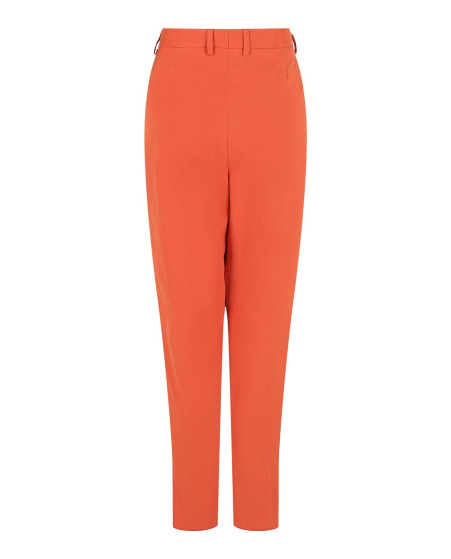 Ferragamo Gancini-Plaque Straight-Leg Trousers