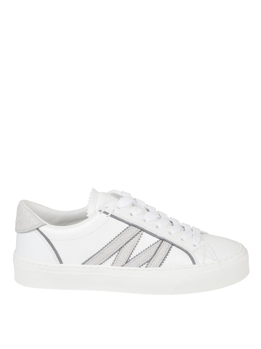 Moncler Contemporary White Leather Sneakers