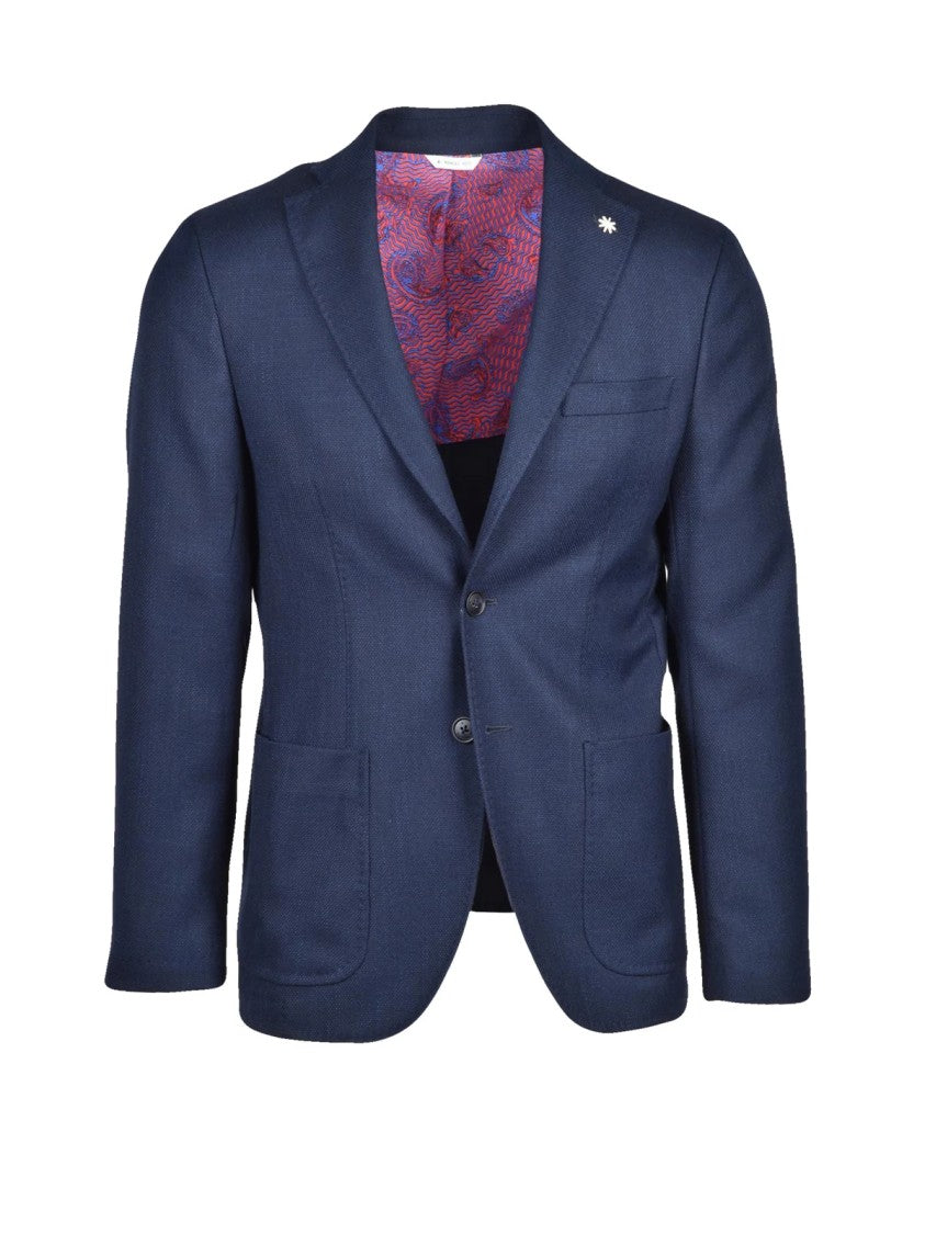 Manuel Ritz Tailored Virgin Wool Jacket