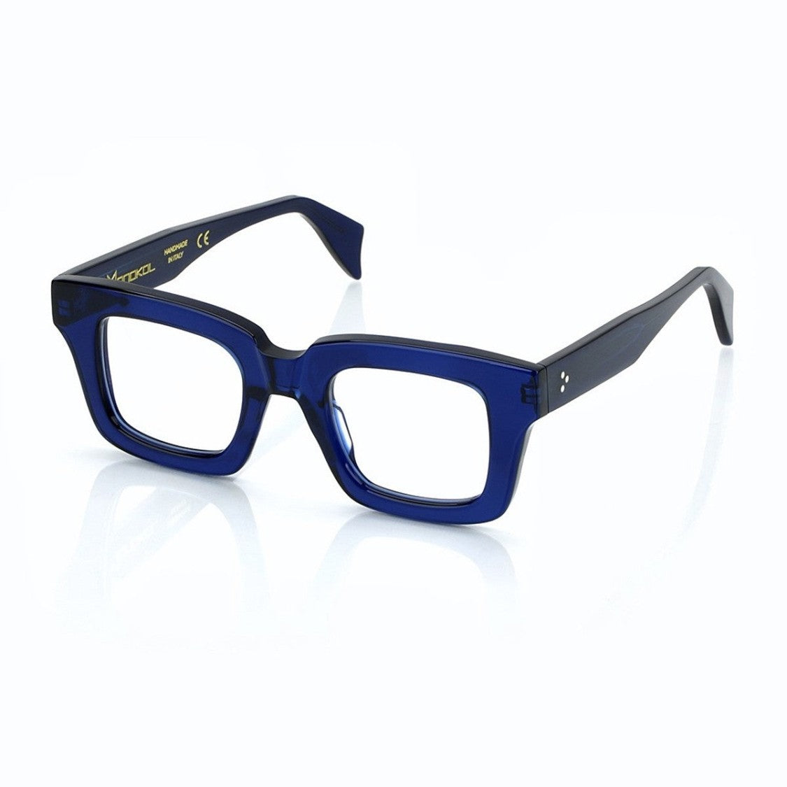 Monokol Blue Mk295 Acetate Geometric Sunglasses