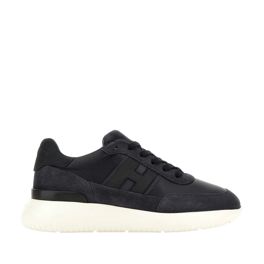 Hogan H709 Allacciato H Banda Sneakers In Blue