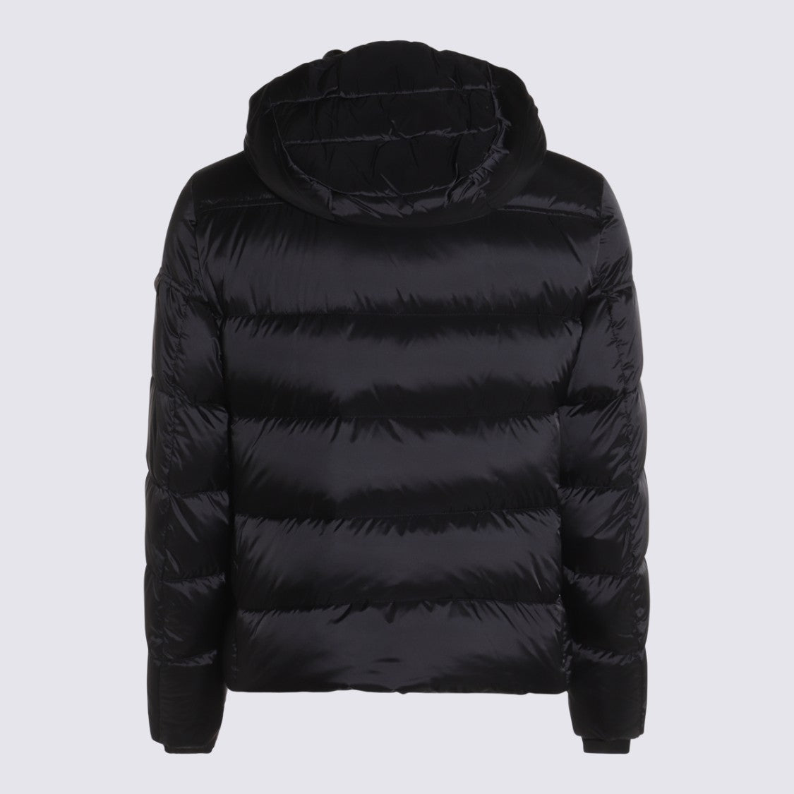 Moorer Glossy Quilted Insulated Coat With Detachable Hood