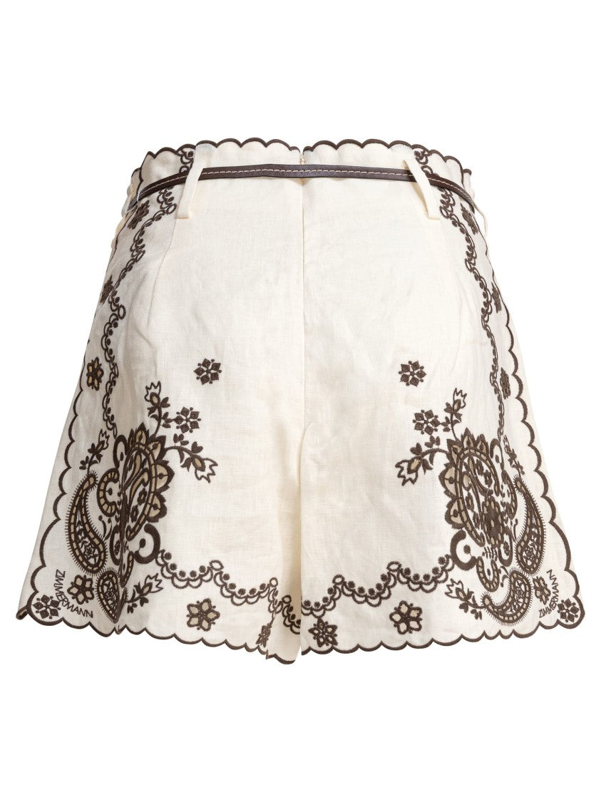 Zimmermann Ascension Embroidered Short
