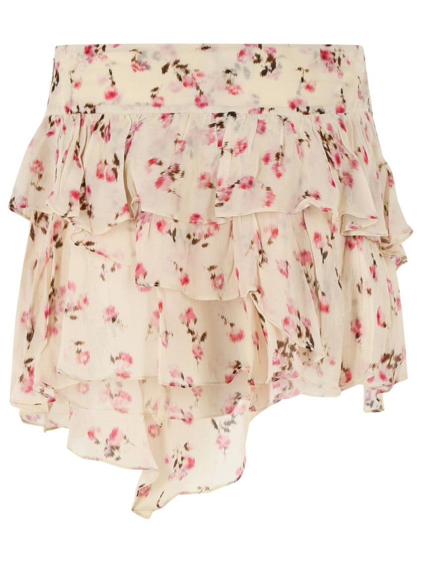 Isabel Marant Étoile 'Lolita' Beige Viscose Skirt