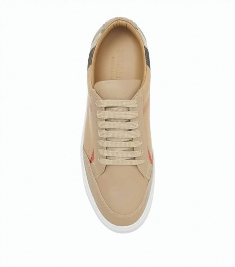 Burberry Low-Top Sneakers With Classic Check Accents