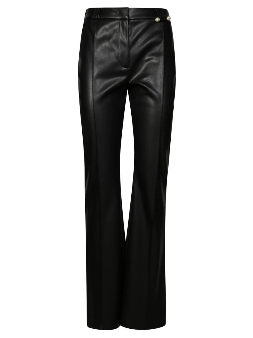 Liu Jo Fitted High-Waist Straight-Leg Liujo Pants