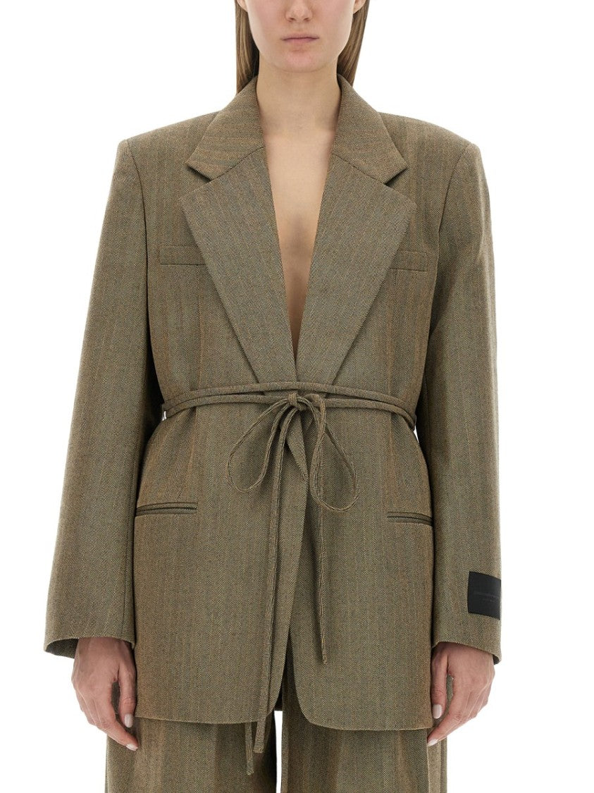Alexander Wang Textured Oversized Jacket