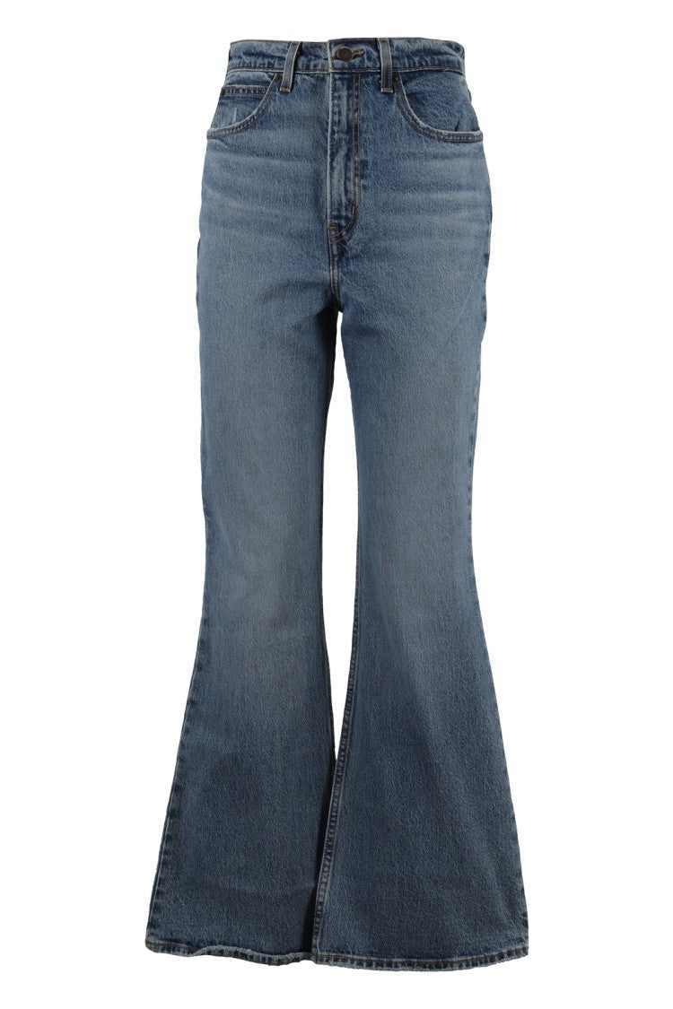 Levi's 70S High Flare Blue Jeans