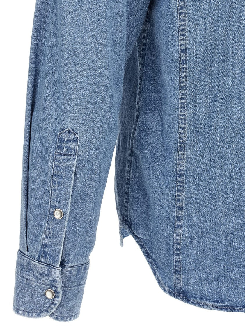 Tom Ford Light Japanese Denim Shirt