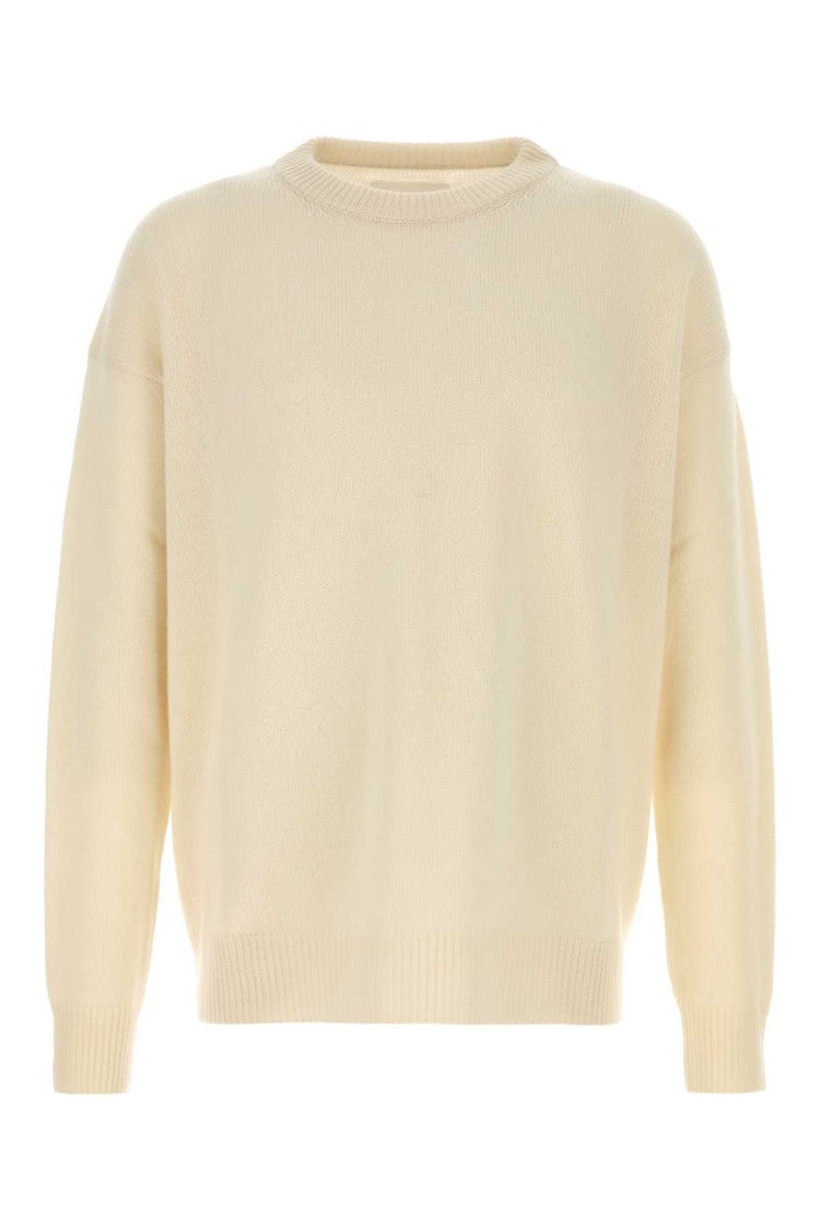 Jil Sander Ivory Cashmere Sweater