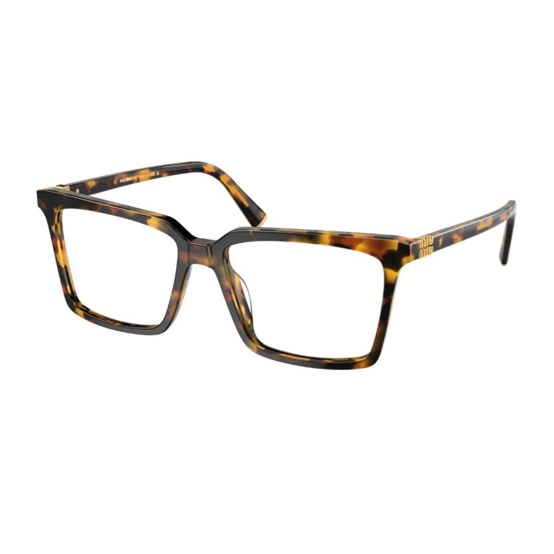 Miu Miu Havana Miu Miu 08Xv Acetate Oversized Sunglasses