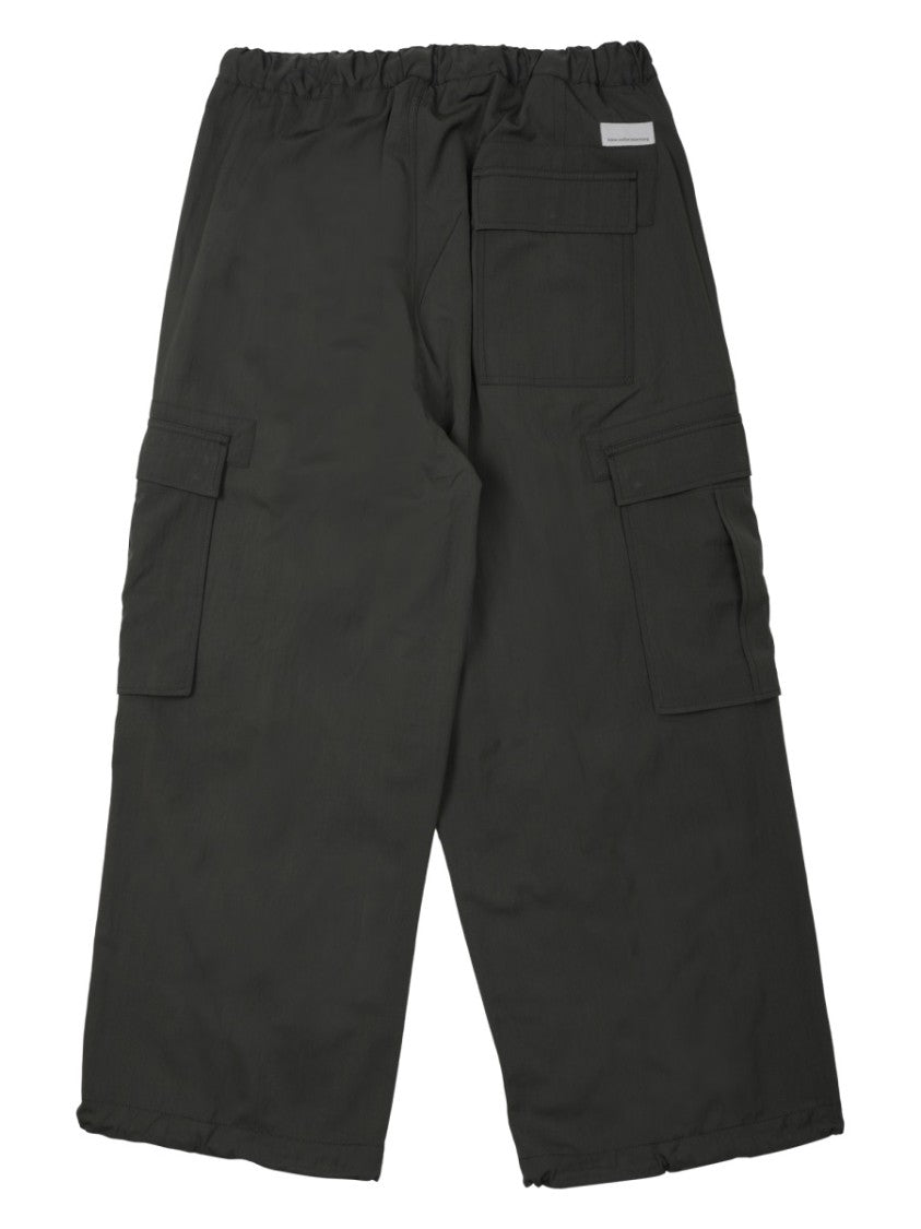 Nine In The Morning Lucien Wide Leg Drawstring Cargo Trousers