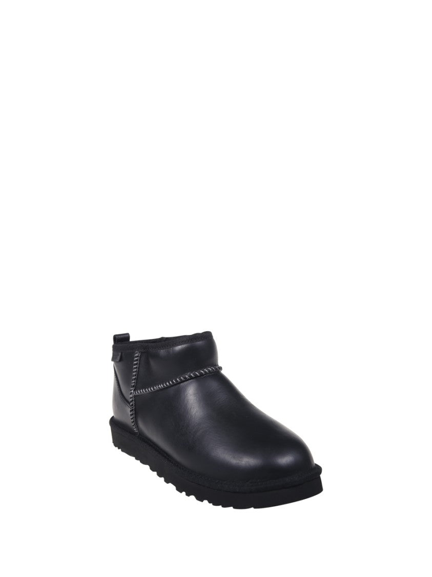 Ugg M Classic Ultra Mini Lthr Regen Boot