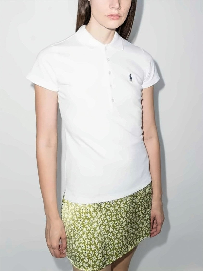 Polo Ralph Lauren Fitted Short-Sleeve Polo Shirt With Classic Collar