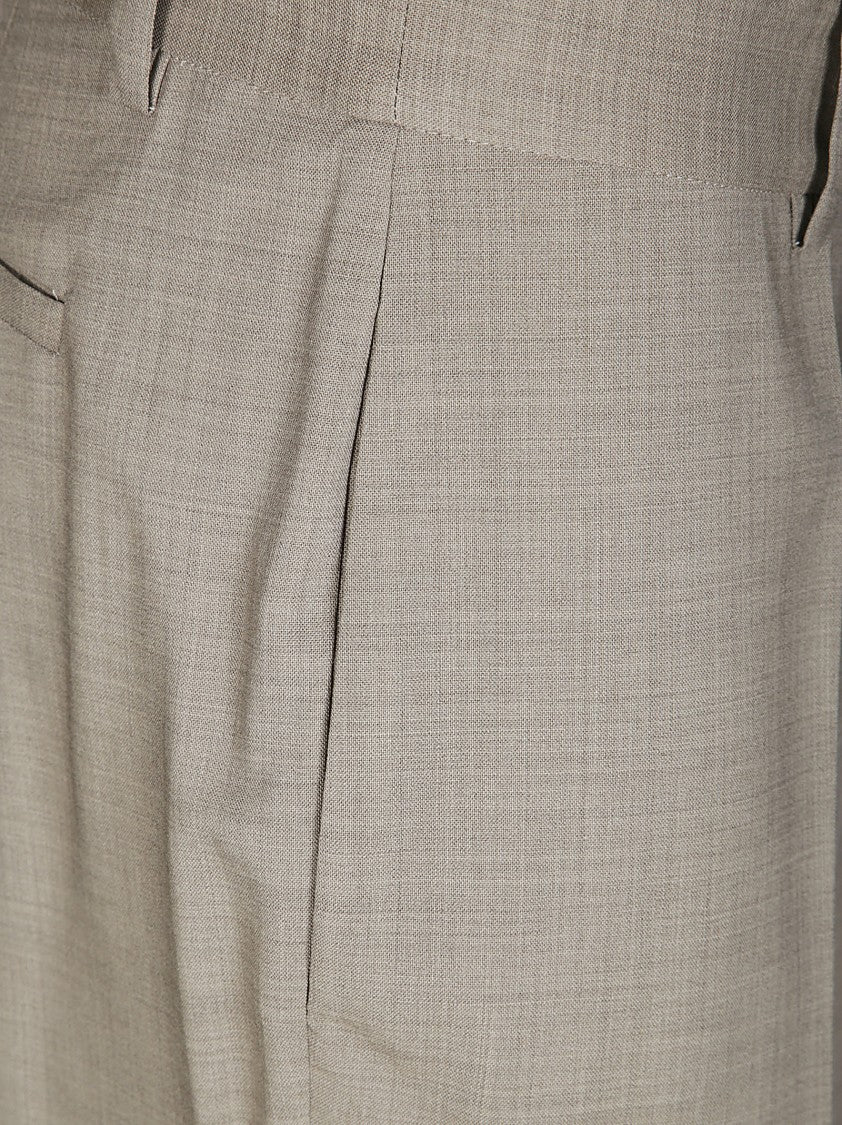 Parosh Fresh Wool Basic Trousers