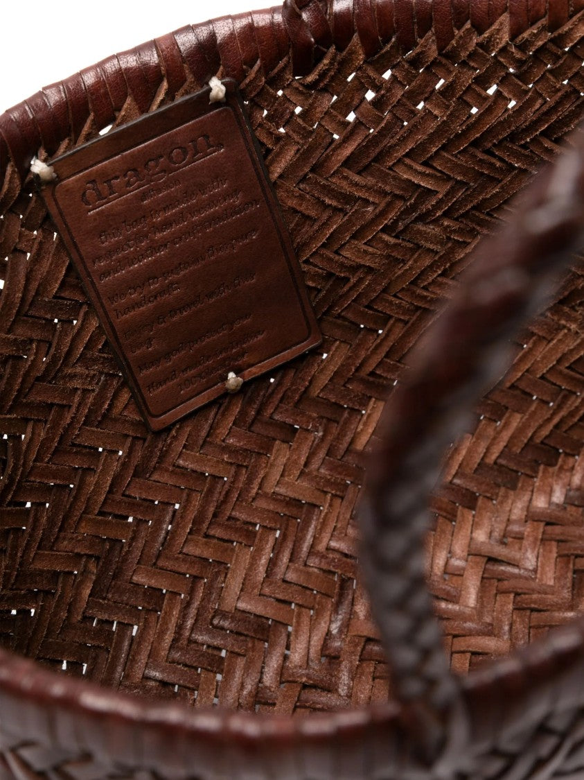 Dragon Diffusion Mini Flat Gora Tote Bag With Intricate Weaving