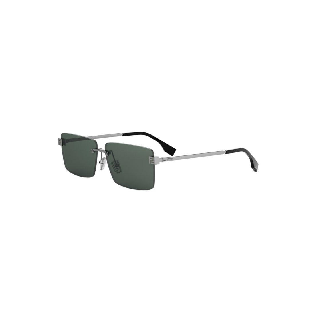 Fendi Fe40165u Rimless Rectangular Sunglasses