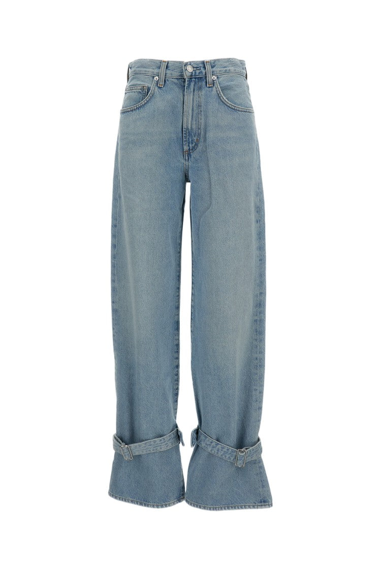 Agolde Jeans With Cinched Hem
