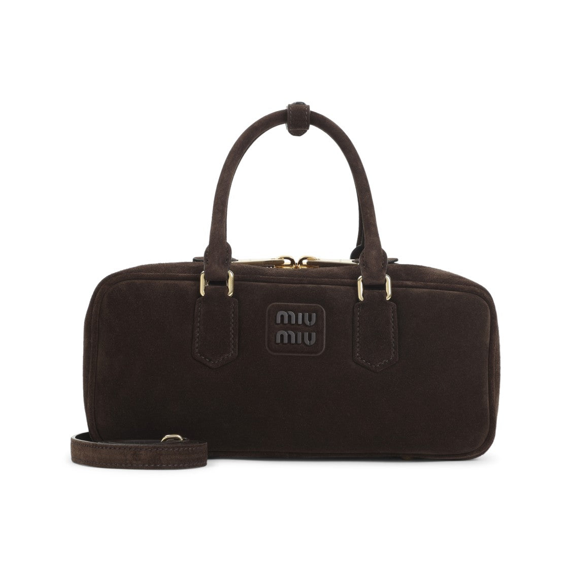 Miu Miu Suede Calf Leather Handbag
