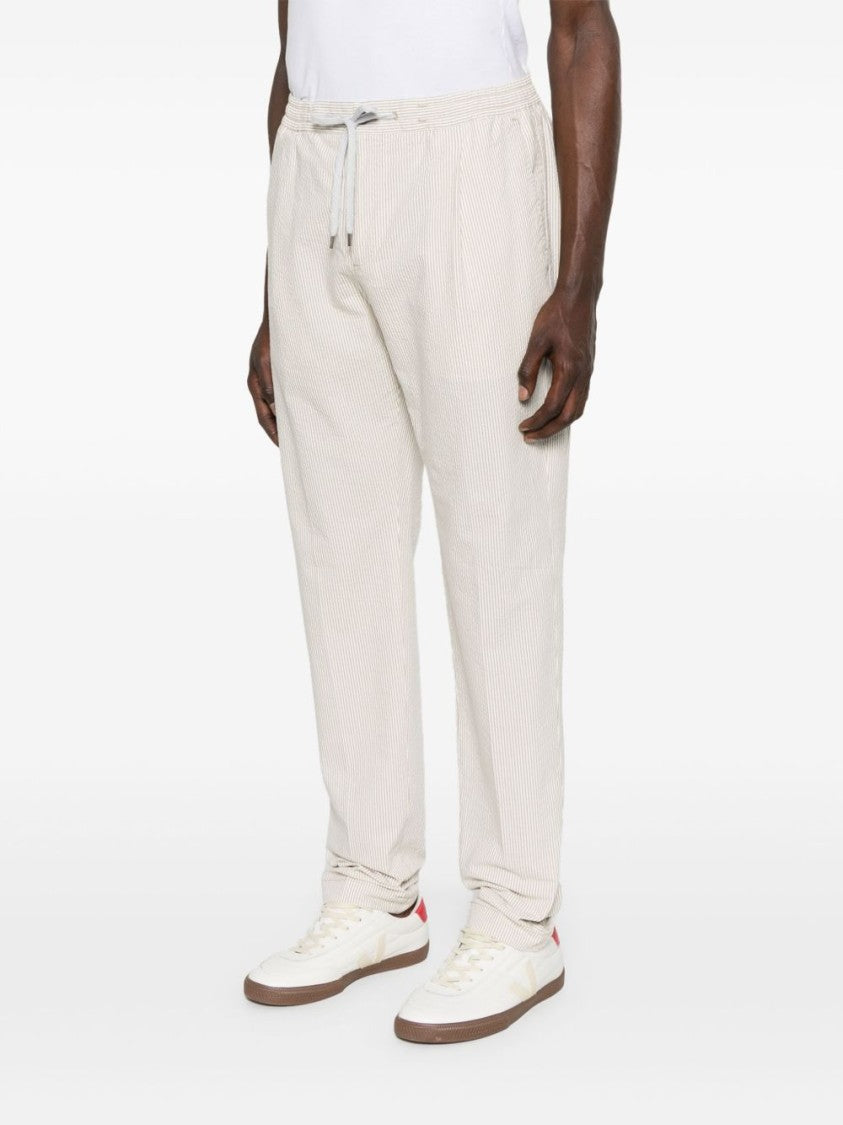 Pt Torino Tailored Sand Beige Trousers