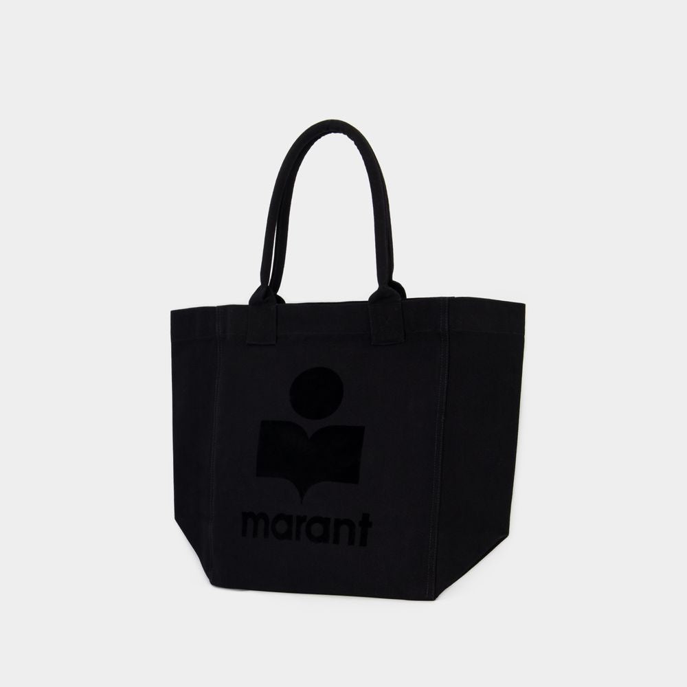 Isabel Marant Yenky Gz Tote Bag - Cotton - Black