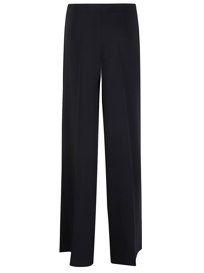 P.A.R.O.S.H. Wide-Leg Trousers With Tailored Finish And Comfort Waistband